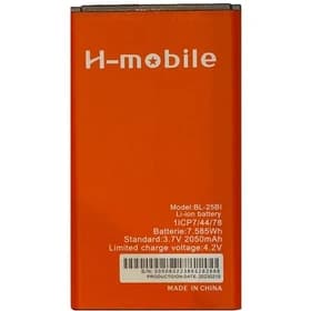 باتری موبایل اچ موبایل مدل BL-25I ظرفیت 2050 میلی آمپر ساعت مناسب برای گوشی موبایل کاجیتل kt200