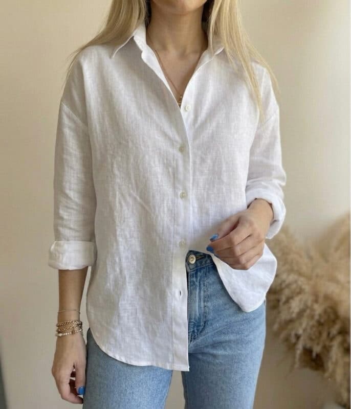 شومیز white کد_11061