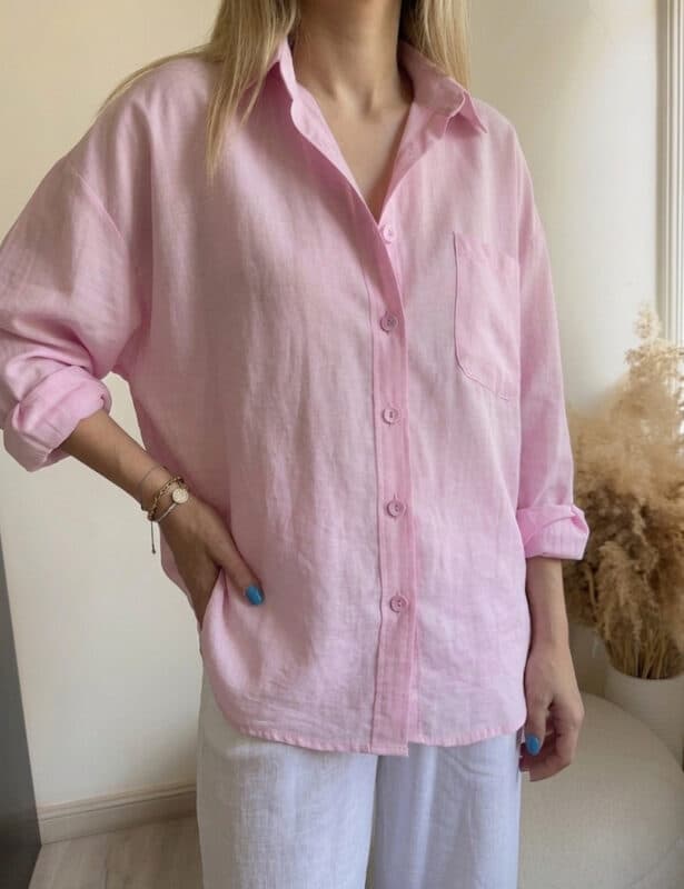 شومیز pink کد_11050 — تصویر ۳