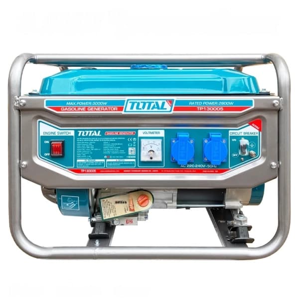 موتور برق بنزینی توتال 3 کیلووات مدل TP130005 تک فاز هندلی