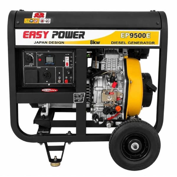 موتور برق دیزلی ایزی پاور 8 کیلووات مدل EP9500E استارتی تک فاز
