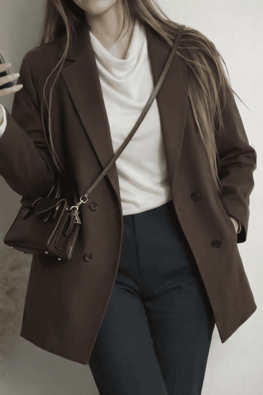 کت brown carlo کد_11006 — تصویر ۲