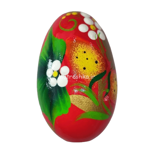 تخم مرغ چوبی رنگی متوسط 2