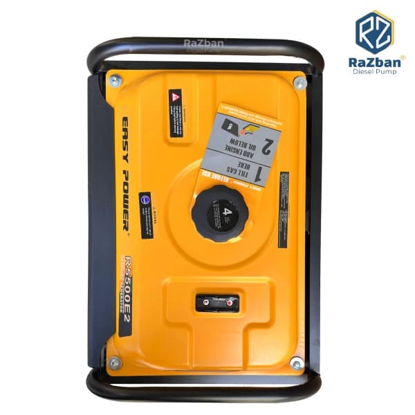 موتور برق بنزینی ایزی پاور 3 کیلووات مدل R5500E2 تک فاز هندلی و استارتی — تصویر ۸