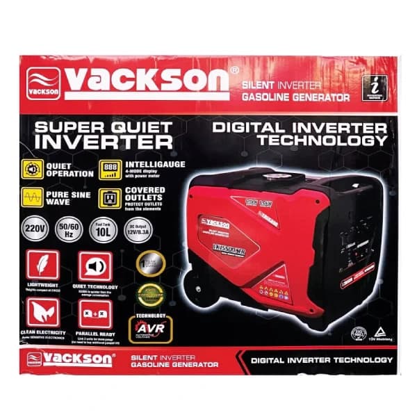 موتور برق بنزینی واکسون 4.5 کیلووات مدل VK14500ISER اینورتری سایلنت ریموتدار — تصویر ۵