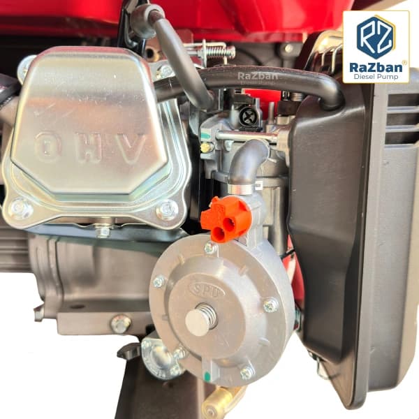 موتور برق سه گانه سوز ایزی پاور 3.2 کیلووات مدل KM7500GS تک فاز هندلی — تصویر ۶