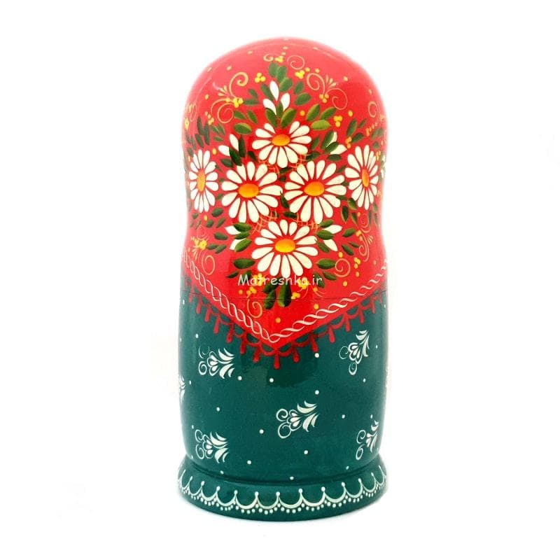 ماتروشکا 10 تایی سبد گل تابستانی — تصویر ۲