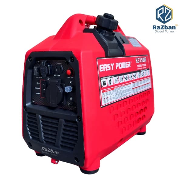 موتور برق بنزینی ایزی پاور 1.3 کیلووات مدل KS1500i اینورتری سایلنت کیفی