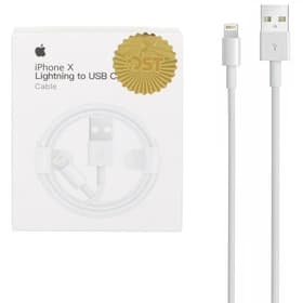 کابل شارژ USB به Lightning آیفون X مدل MD818ZM/A A1480 طول ۱ متر