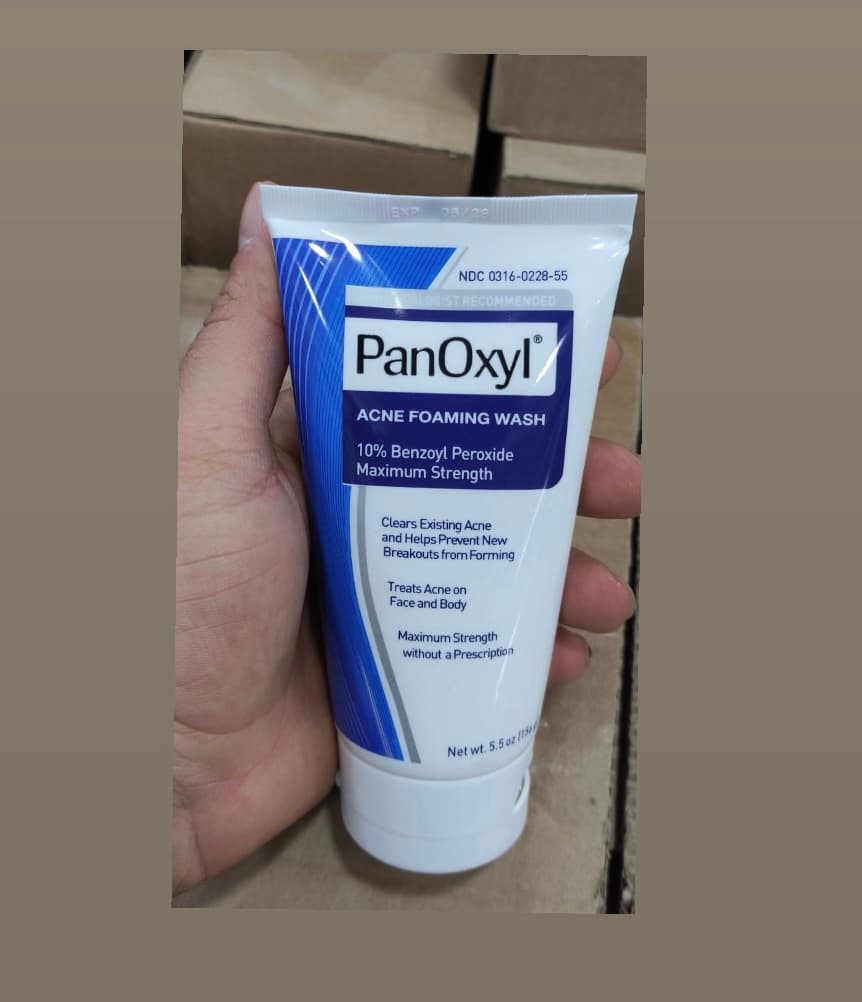 فوم شوینده ضدجوش پانوکسیل(PanOxil) اصل، ١۵۶ گرم — تصویر ۸
