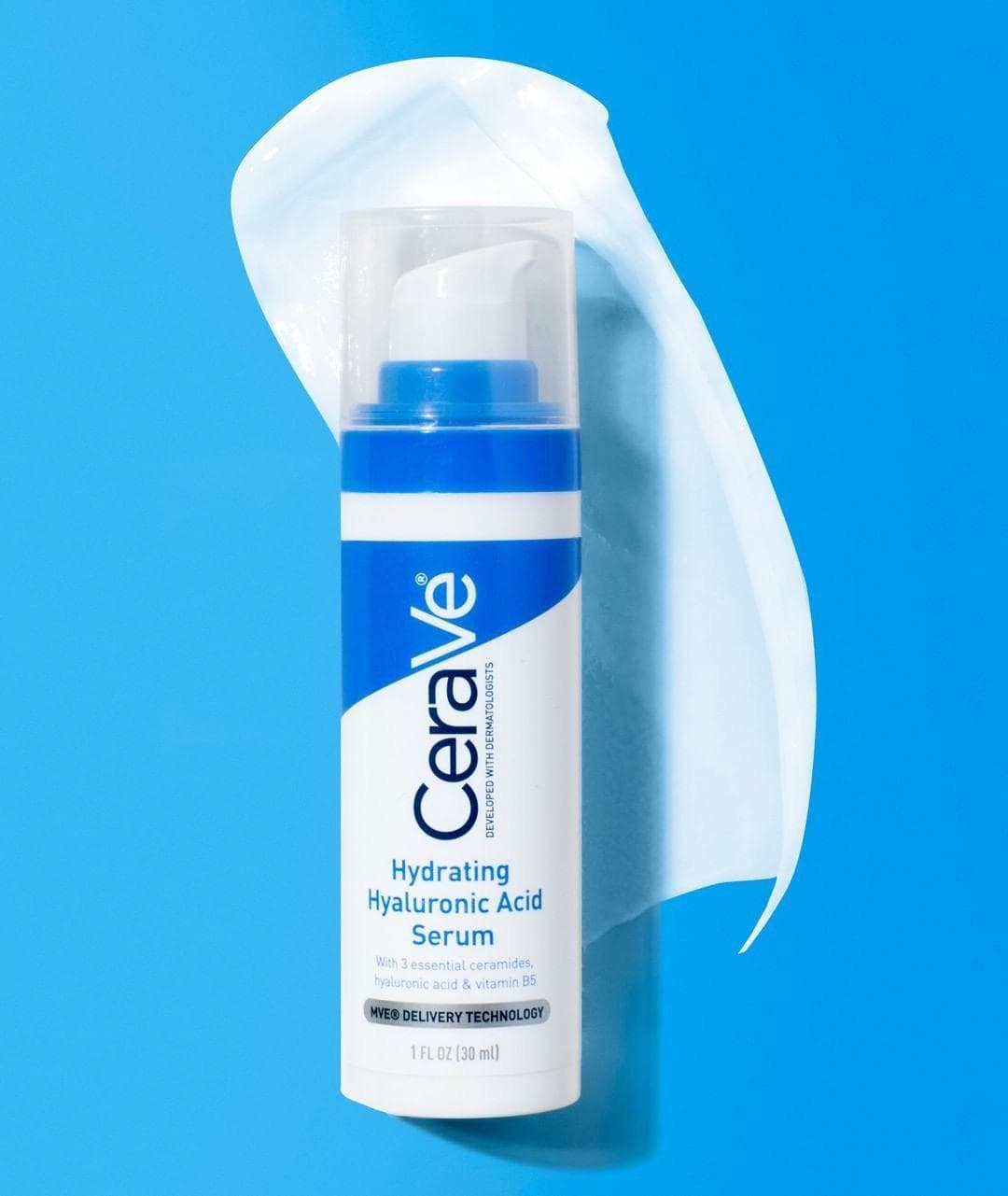 سرم آبرسان هیالورونیک اسید سراوی|CeraVe Hydrating Hyaluronic Acid Face Serum