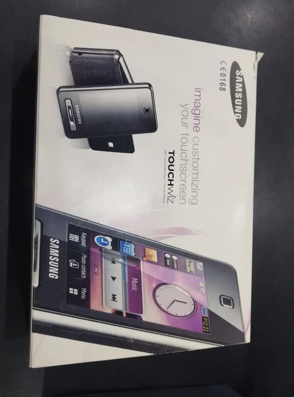 گوشی سامسونگ SGH-F480i اصلی | حافظه 160MB | دوربین 5MP | صفحه لمسی 2.8 اینچ | 3G نو — تصویر ۴