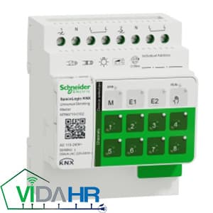 کنترلر هوشمند دیمر مستر اشنایدر 2 کاناله 350 وات – Space Logic MTN6710-0102