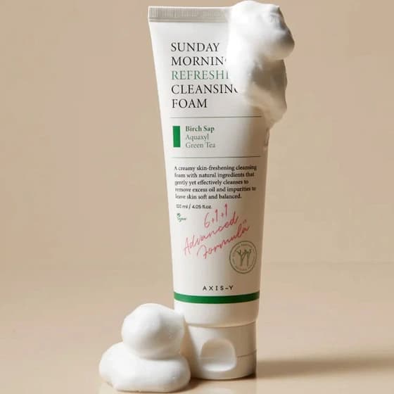 فوم شوینده سان دی مورنینگ اکسیس وای اصل کره ‏Sunday Morning Refreshing Cleansing Foam