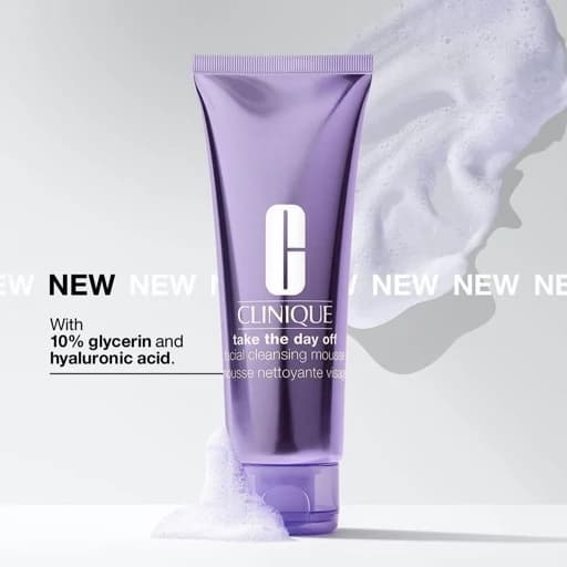 موس پاک کننده صورت کلینیک ‏Clinique Take The Day Off Facial Cleansing ‏Mousse — تصویر ۳