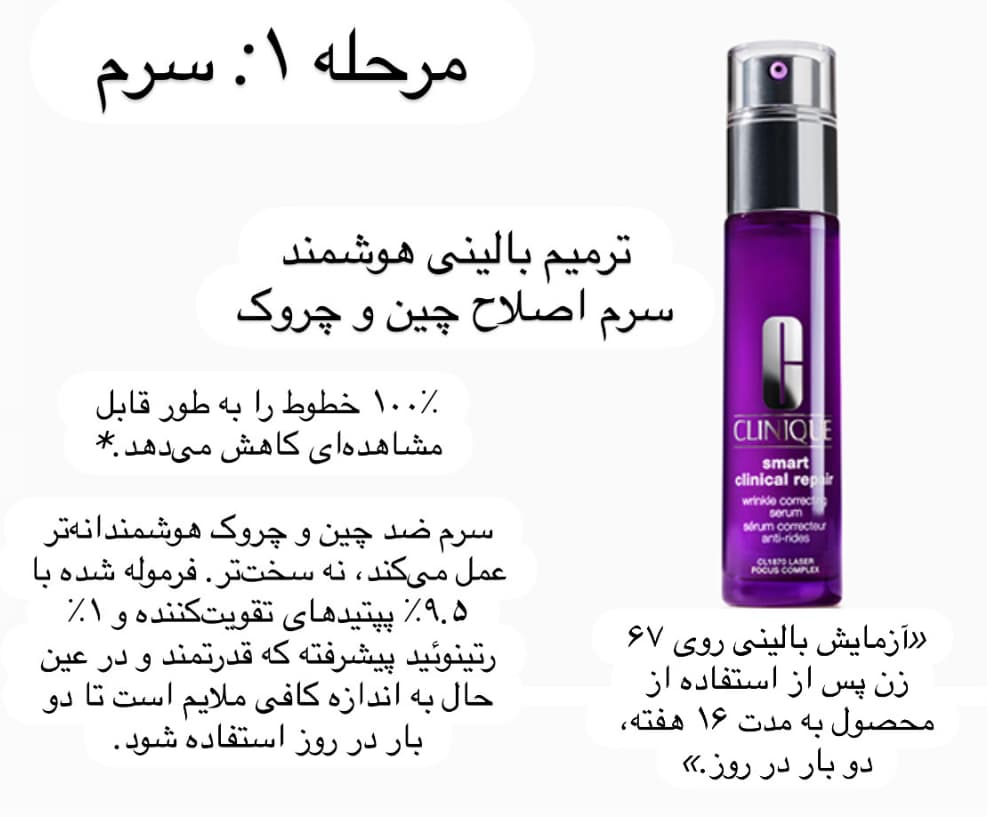ست سه تیکه جوانساز و مرطوب کننده کلینیک اصل Clinique Smart & Smooth Skincare Set 3pcs — تصویر ۳