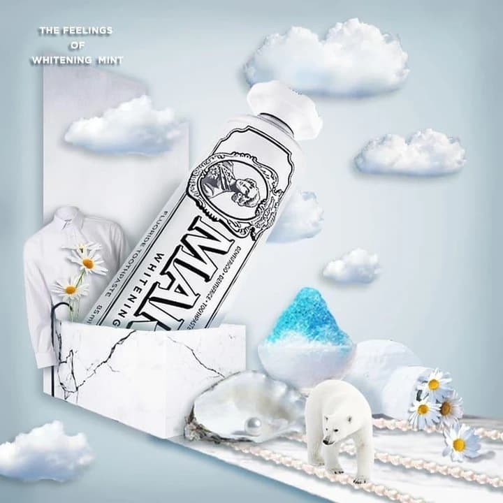 خمیر دندان مارویس سفیدکننده 85 میلMARVIS WHITENING MINT — تصویر ۶