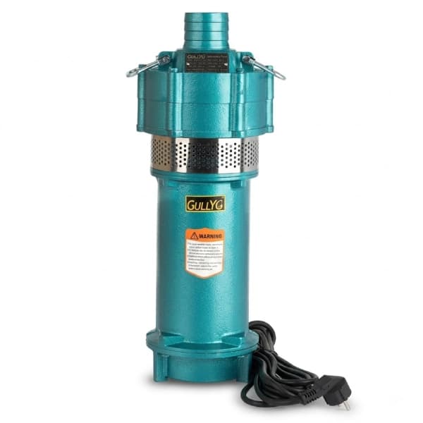 پمپ کفکش گالی 2 اینچ 65 متری مدل QD10-60/5-3 خروجی بالا تک فاز