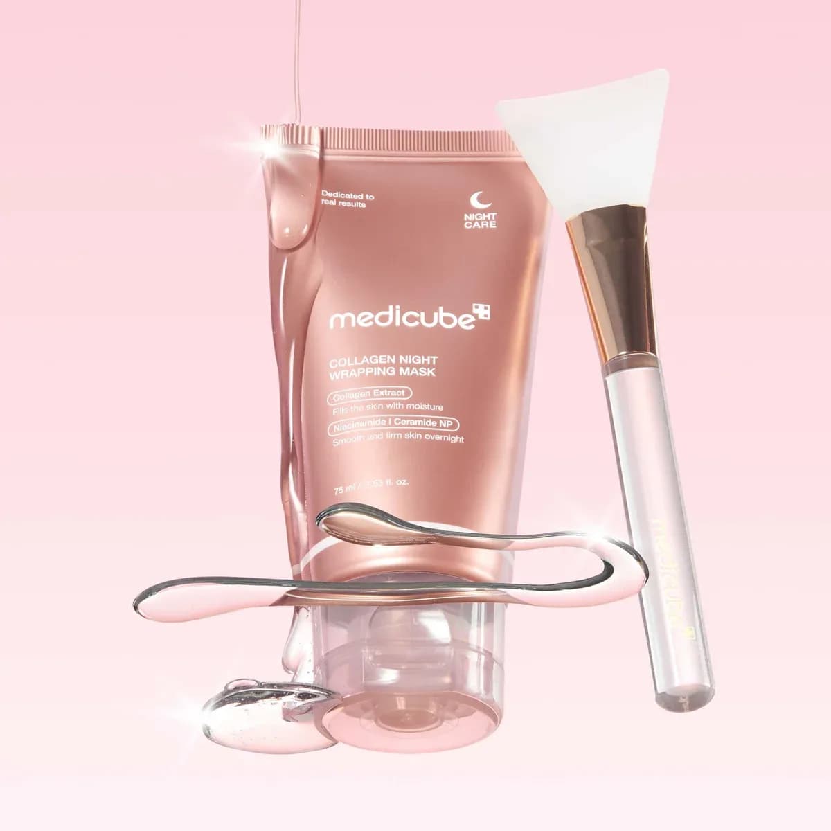 ماسک شب کلاژن مدی‌کیوب|MEDICUBE Collagen Night Wrapping Face mask