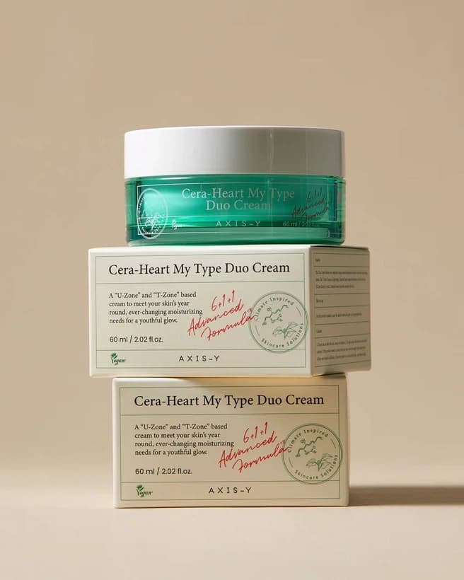 ‎کرم دوگانه مرطوب کننده و تسکین دهنده اکسیس وای| Axis-Y Cera-Heart My Type Duo Cream
