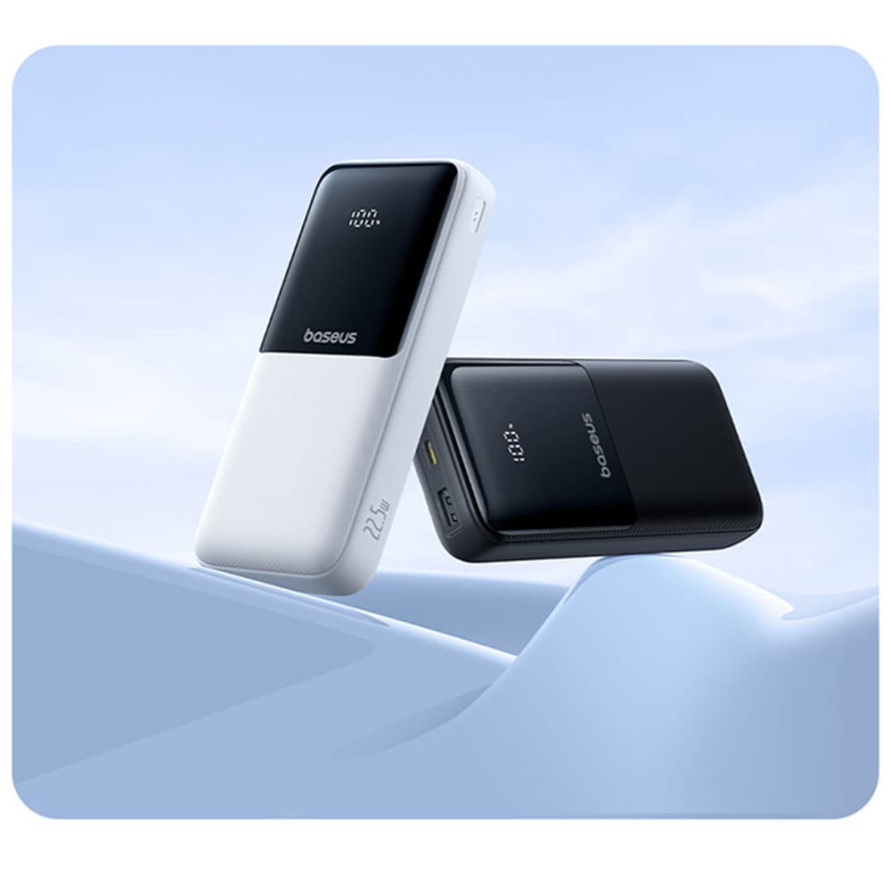 پاوربانک 22 وات بیسوس مدل LIPOW Dual ظرفیت 20000 میلیآمپرساعت به همراه کابل USB-C و لایتنینگ — تصویر ۴