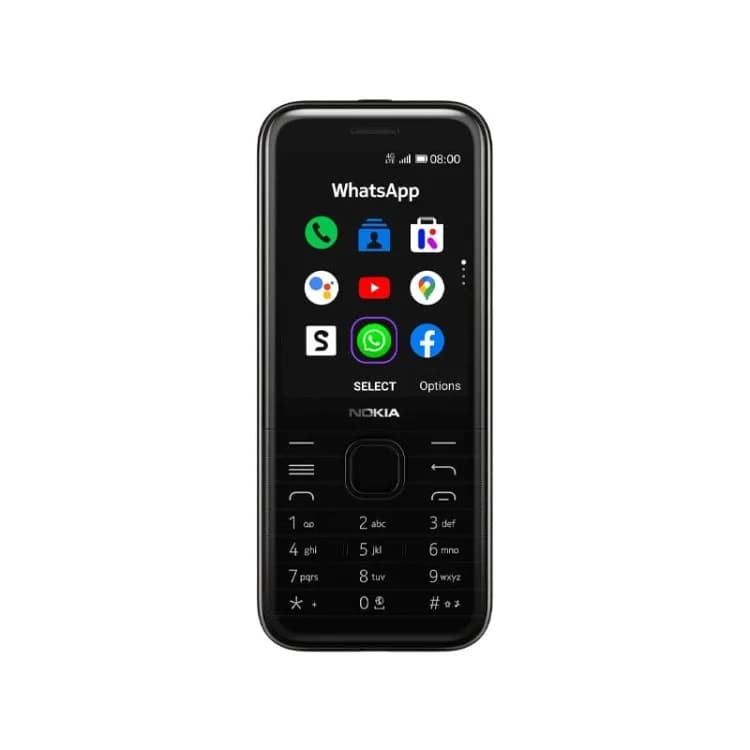 گوشی نوکیا 8000 4G | حافظه 4 گیگابایت رم 512 مگابایت گارانتی 18 ماهه