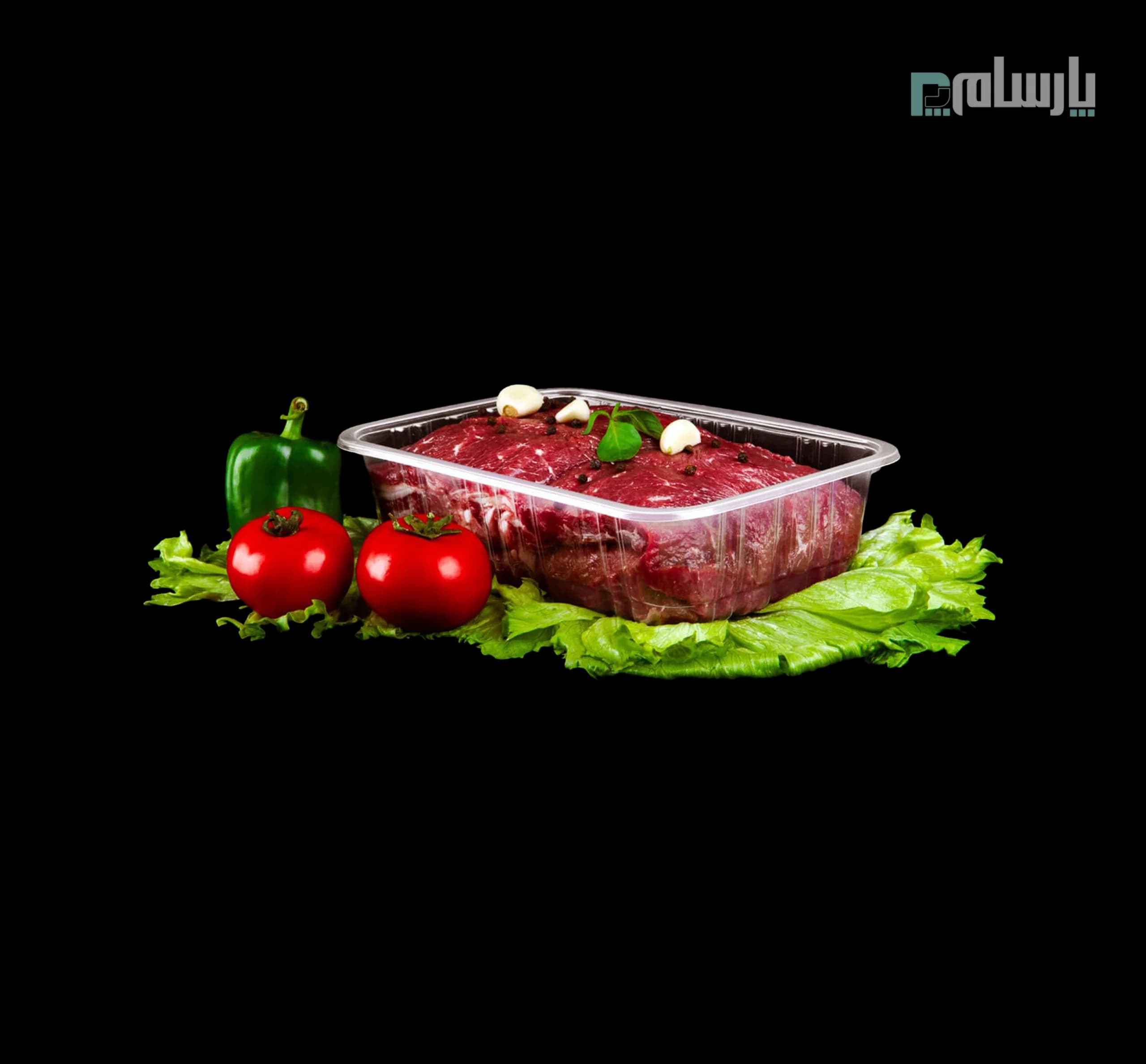 دیس یکبار مصرف جوجه 8 سانت 35 گرم پلی پروپیلن شفاف نوین رویا