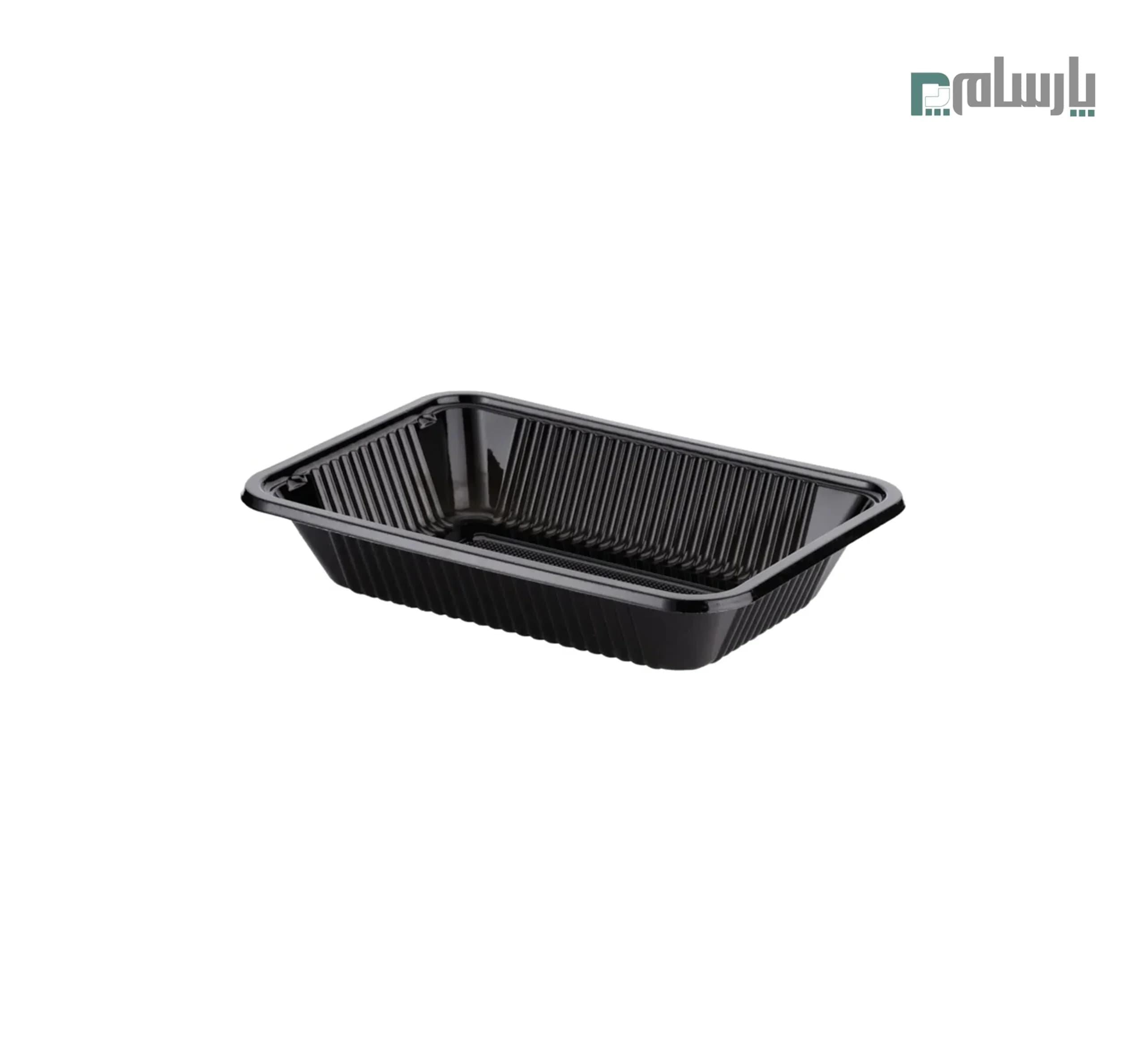 ظرف یکبار مصرف پروتئینی کوچک عمق ۵ پت-مشکی