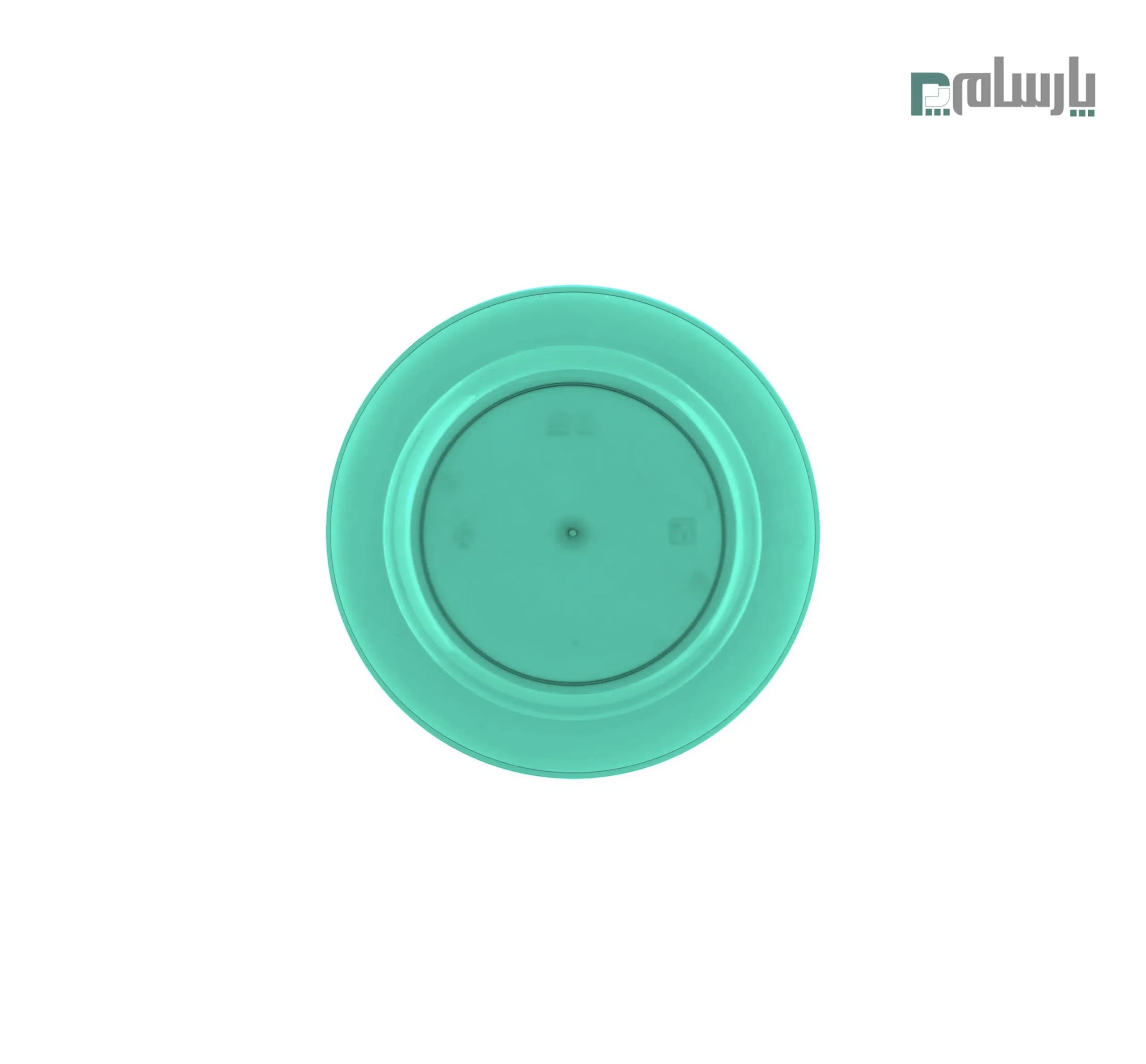 بشقاب یکبار مصرف الماس مدل رین بوو کوچک-سبز
