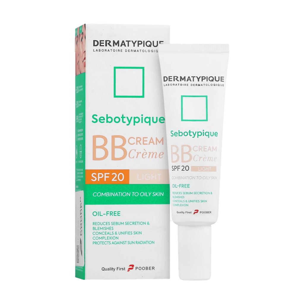 بی بی کرم سبوتیپیک spf 20 رنگ لایت درماتیپیک حجم 30 میلی لیتر