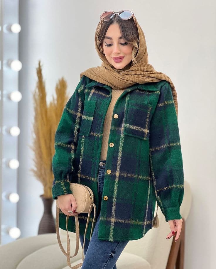 کت چارخونه لیون — تصویر ۲