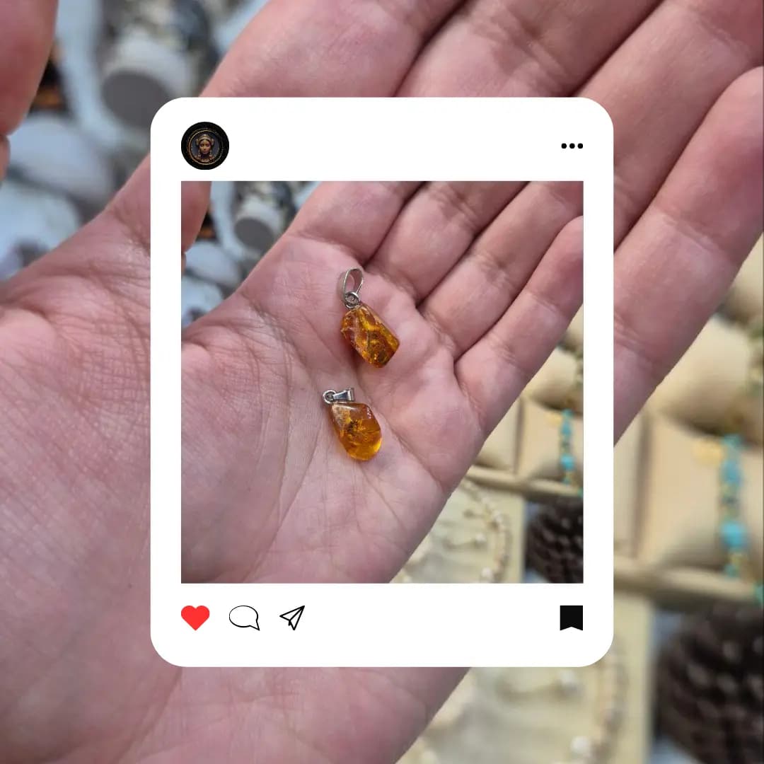 گردنبند کهربای بالتیک