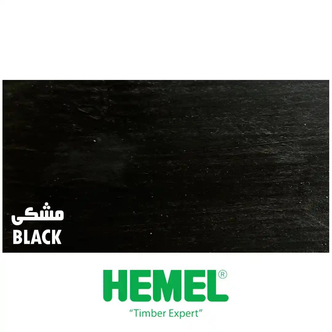 رنگ اکریلیک مشکی همه کاره همل پایه آب