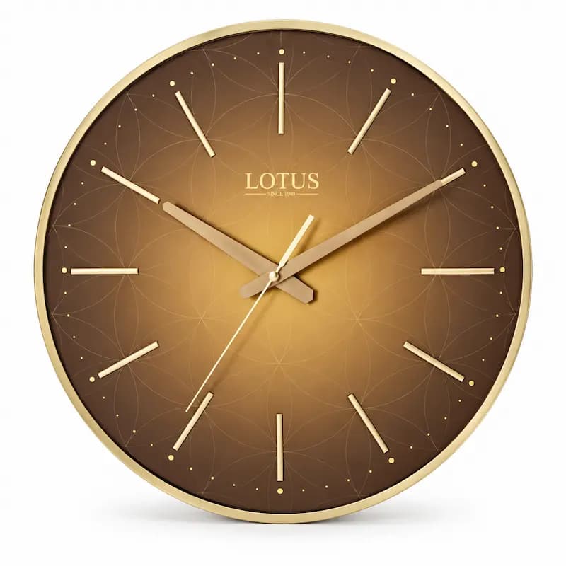 ساعت دیواری لوتوس مدل M-6616-LEO — تصویر ۲