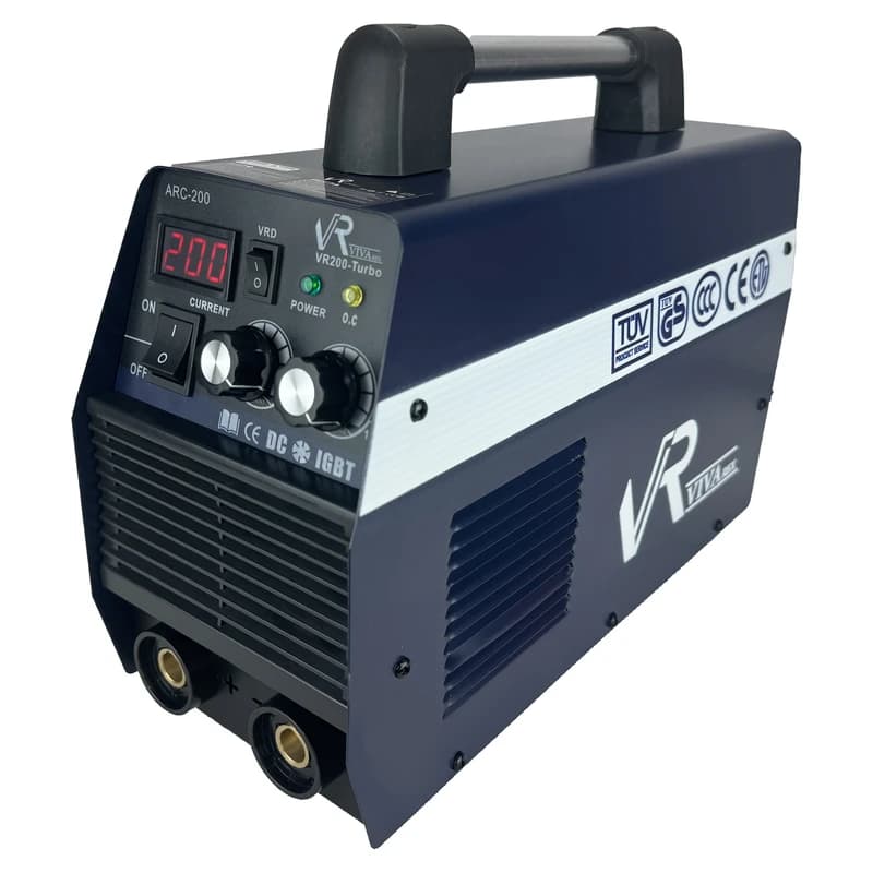 دستگاه جوش 200 آمپر ویوارکس مدل VR200 TURBO — تصویر ۲