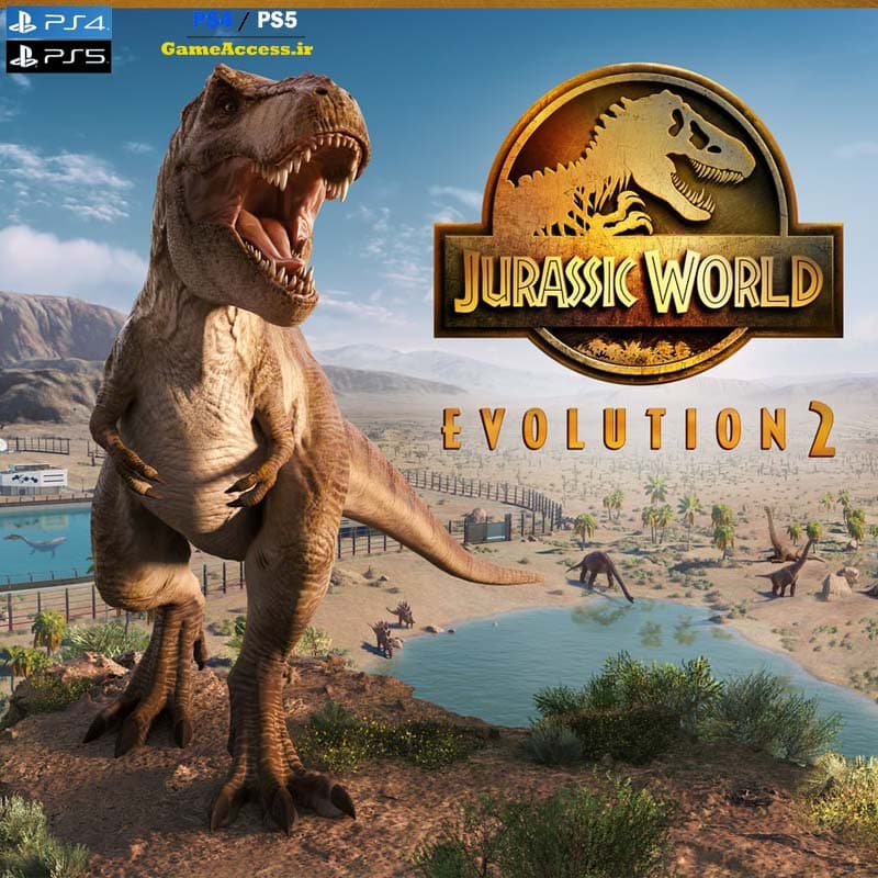 اکانت قانونی Jurassic World Evolution 2 برای PS5 & PS4