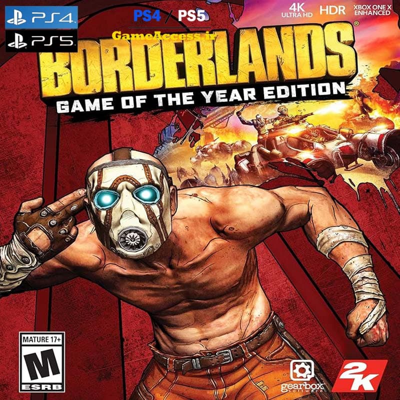 اکانت قانونی Borderlands: Game of the Year Edition برای PS5 & PS4