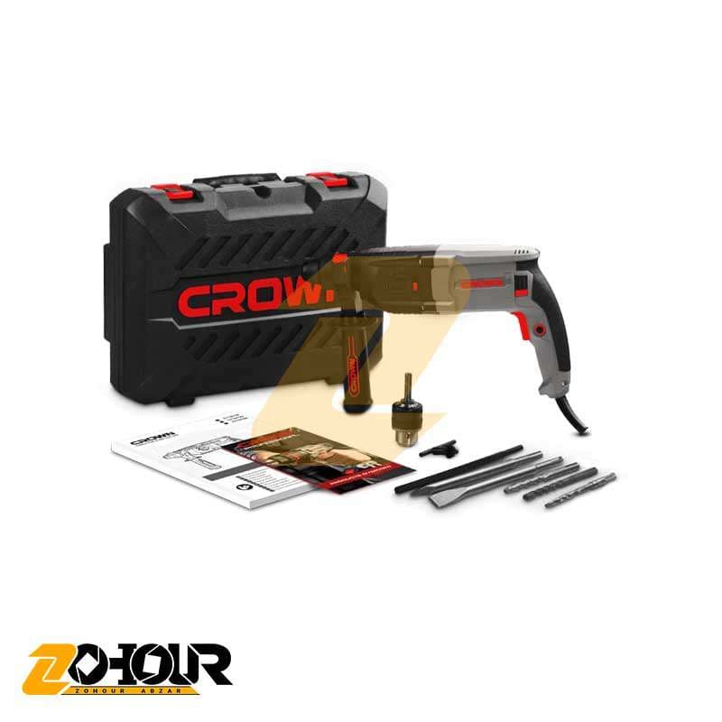 دریل بتن کن کرون CROWN سه حالته مدل CT18182 — تصویر ۷