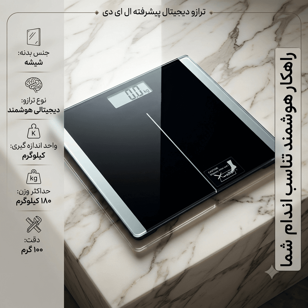 ترازو وزن کشی یونیک مدل UN-6525 (وارداتی) — تصویر ۳