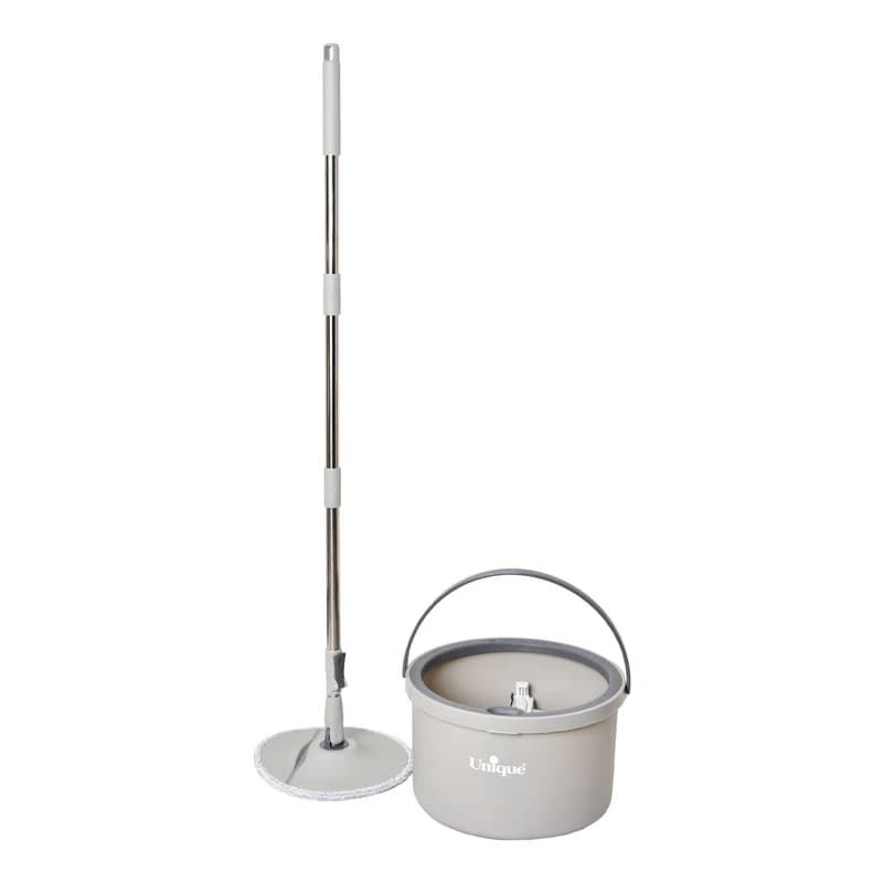 ست سطل و زمین شوی چرخشی دایره یونیک مدل UN-2540 (وارداتی)