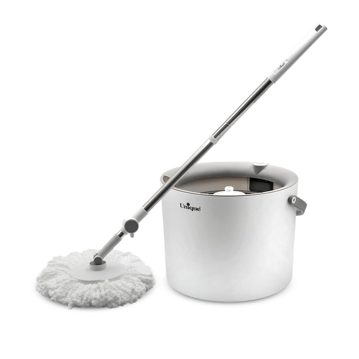 ست سطل و زمین شوی چرخشی گرد یونیک مدل UN-2550 (وارداتی)