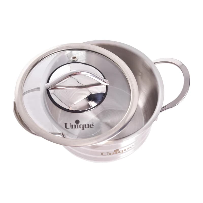 قابلمه استیل سایز 14 یونیک مدل UN-9901 — تصویر ۵