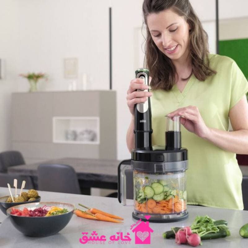 گوشت کوب برقی براون مدل MQ9185XLI چند کاره — تصویر ۴