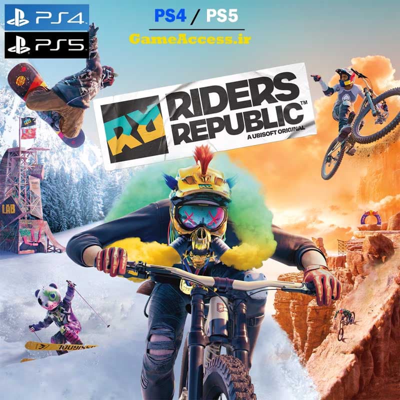 اکانت قانونی Riders Republic برای PS5 & PS4