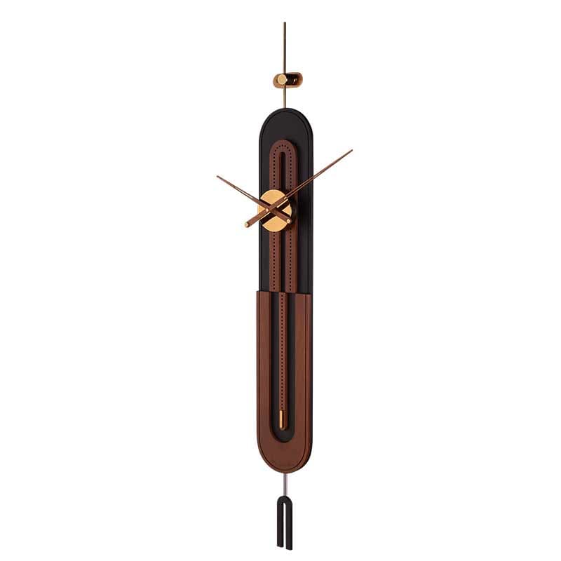 ساعت دیواری لاکوی کد WMC-1502 رنگ قهوه ای