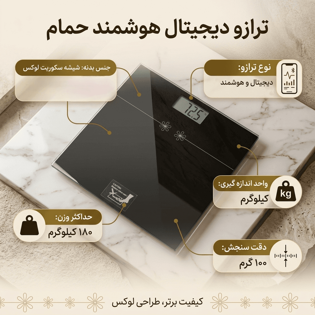 ترازو وزن کشی یونیک مدل UN-6527 — تصویر ۳