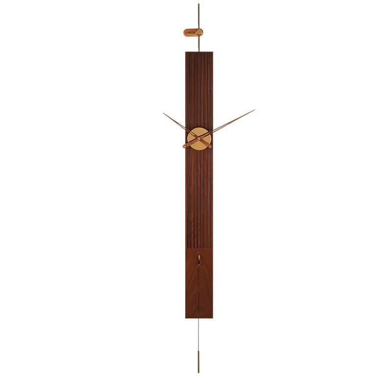 ساعت دیواری لاکوی کد WMC-1501 رنگ قهوه ای — تصویر ۳