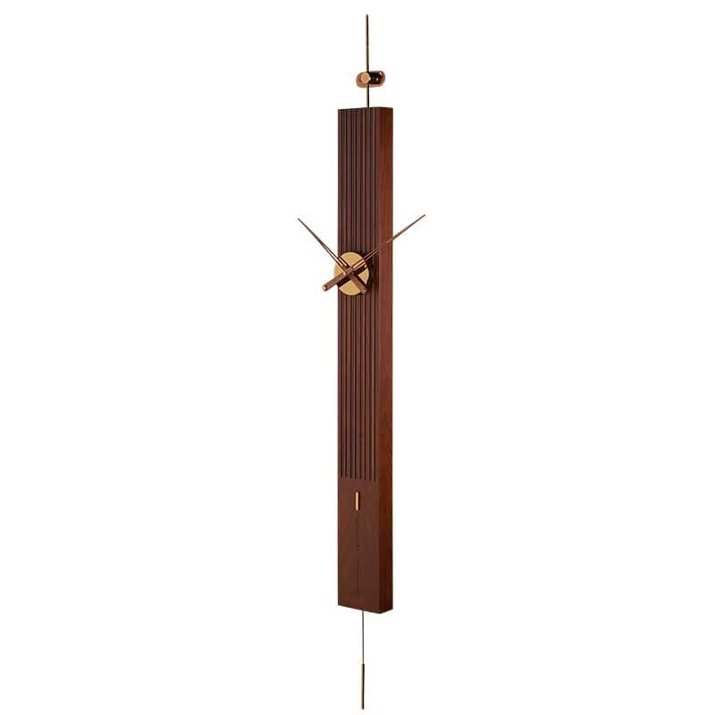 ساعت دیواری لاکوی کد WMC-1501 رنگ قهوه ای