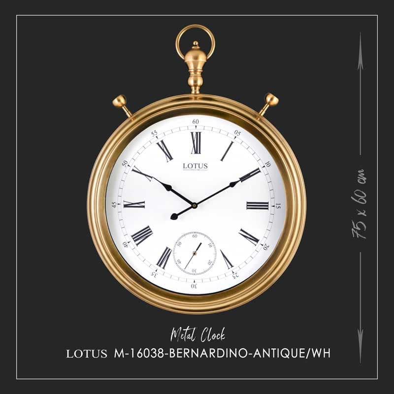 ساعت برناردینو آنتیک سفید BERNARDINO- کد M-16038 رنگ ANTIQUE/WH — تصویر ۵