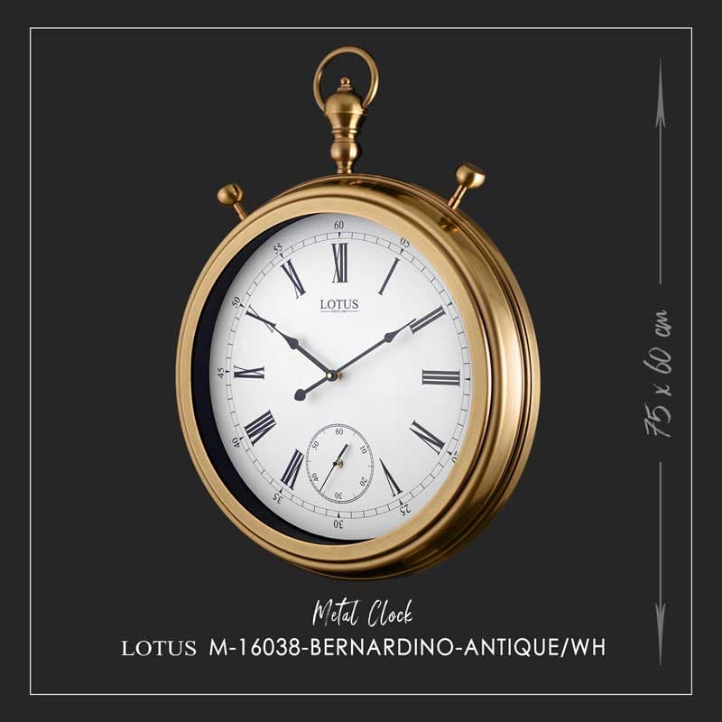 ساعت برناردینو آنتیک سفید BERNARDINO- کد M-16038 رنگ ANTIQUE/WH — تصویر ۶
